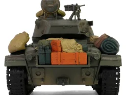 M24 Chaffee Light Tank Tiger Face 79th Tank Btn Han River South Korea 1950 United States Army Armoured Fighting Vehicle Series 1/32 Diecast Model Forces of Valor FOV-801002B