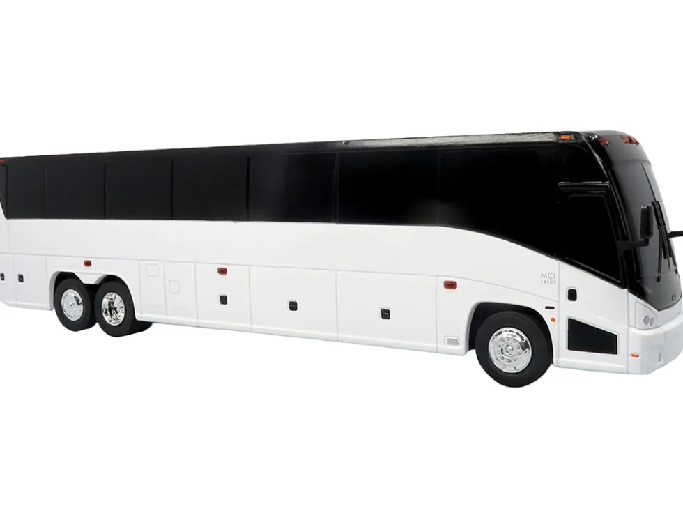 MCI J4500 Coach Bus Bank White Limited Edition 1/50 Model by Iconic Replicas
