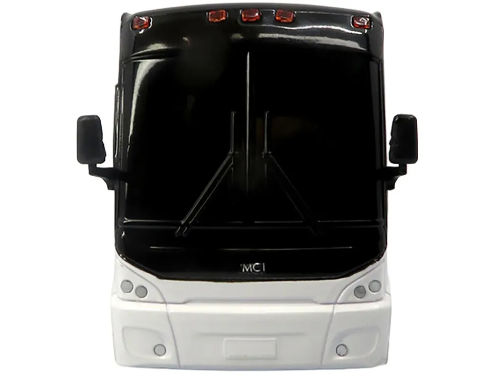 MCI J4500 Coach Bus Bank White Limited Edition 1/50 Model by Iconic Replicas