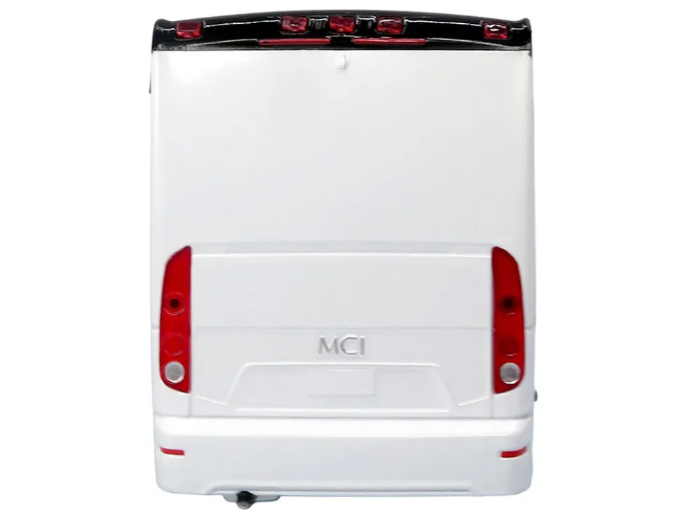 MCI J4500 Coach Bus Bank White Limited Edition 1/50 Model by Iconic Replicas