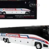 MCI J4500 Coach Bus International Stage Lines White The Bus & Motorcoach Collection Limited Edition to 504 pieces Worldwide 1/87 HO Diecast Model Iconic Replicas 87-0466
