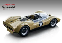 McLaren Elva Mark 1 #5 Gold Spinout 1966 Movie Limited Edition 1/18 Model Car Tecnomodel TM18-86 D