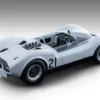 McLaren Elva Mark 1 #21 Graham Hill DNF Did Not Finish Guards Trophy Brand Hatch 1965 Mythos Series Limited Edition 90 pieces Worldwide 1/18 Model Car Tecnomodel TM18-86 C