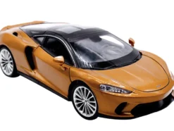 McLaren GT Gold Metallic Black Top NEX Models 1/24 Diecast Model Car Welly 24105