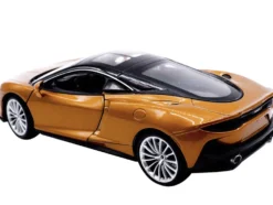 McLaren GT Gold Metallic Black Top NEX Models 1/24 Diecast Model Car Welly 24105