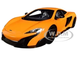 McLaren 675LT McLaren Orange 1/18 Model Car Autoart 76048