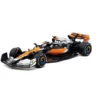 McLaren MCL60 #4 Lando Norris 2nd Place Formula One F1 "British GP" (2023) with Pitboards "Global64" Series 1/64 Diecast Model Car by Tarmac Works