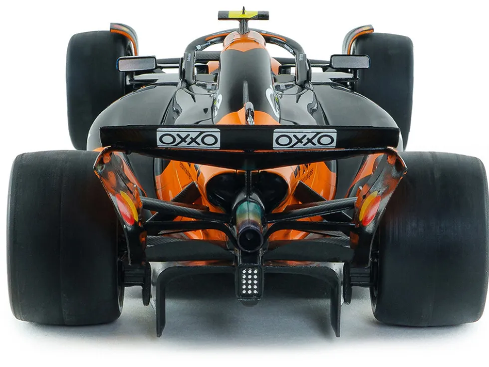 McLaren MCL39 #4 Lando Norris "OKX" Winner Formula One F1 "Australian GP" (2025) "Competition" Series 1/18 Diecast Model Car by Solido