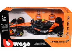 McLaren MCL39 #4 Lando Norris "OKX" Winner Formula One F1 "Australian GP" (2025) "Race" Series 1/43 Diecast Model Car by Bburago