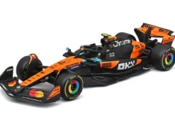 McLaren MCL39 #4 Lando Norris "OKX" Winner Formula One F1 "Australian GP" (2025) "Race" Series 1/43 Diecast Model Car by Bburago