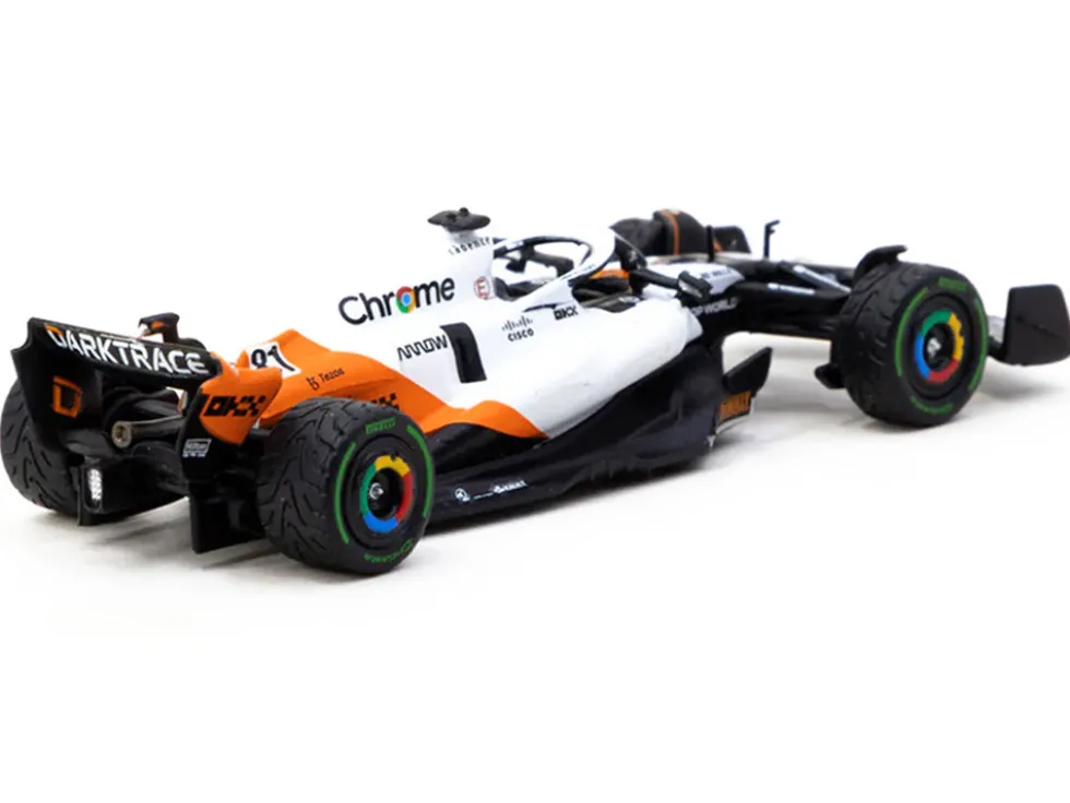 McLaren MCL60 #81 Oscar Piastri Formula One F1 "Monaco GP" (2023) "Global64" Series 1/64 Diecast Model Car by Tarmac Works