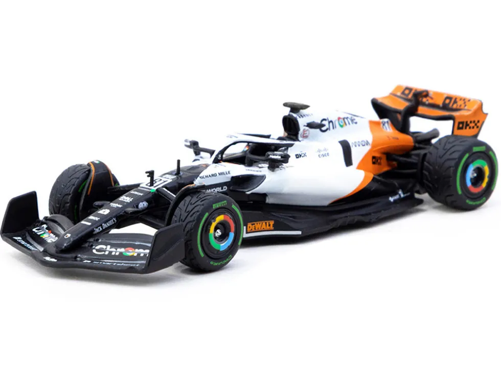 McLaren MCL60 #81 Oscar Piastri Formula One F1 "Monaco GP" (2023) "Global64" Series 1/64 Diecast Model Car by Tarmac Works