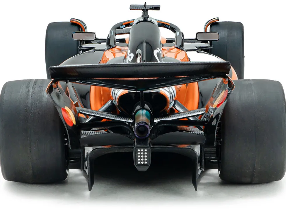 McLaren MCL39 #81 Oscar Piastri "OKX" 3rd Place Formula One F1 "Monaco GP" (2025) "Competition" Series 1/18 Diecast Model Car by Solido