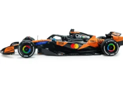 McLaren MCL39 #81 Oscar Piastri "OKX" Winner Formula One F1 "Chinese GP" (2025) "Competition" Series 1/18 Diecast Model Car by Solido