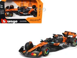 McLaren MCL39 #81 Oscar Piastri "OKX" Formula One F1 "Australian GP" (2025) "Race" Series 1/43 Diecast Model Car by Bburago