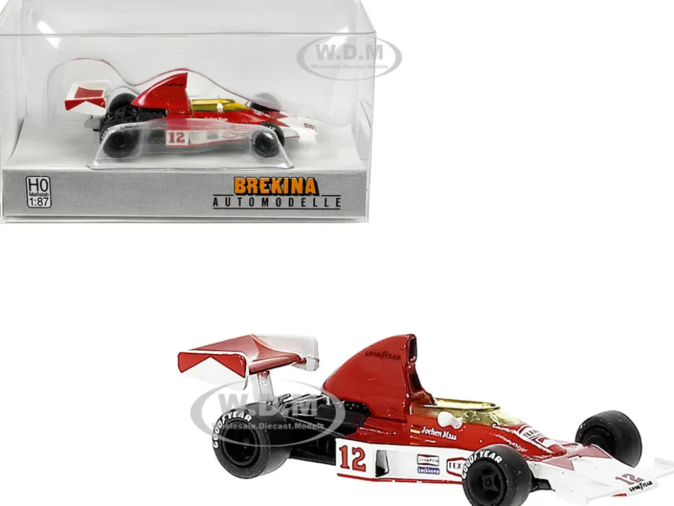 McLaren M23 #12 Jochen Mass "Formula One F1 World Championship" (1976) 1/87 (HO) Scale Model Car by Brekina