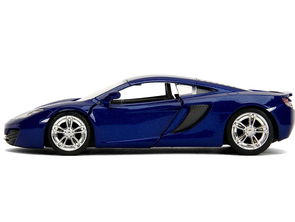 McLaren MP4.12C Blue Metallic "Furious 7" (2015) Movie "Fast & Furious" Series 1/32 Diecast Model Car by Jada