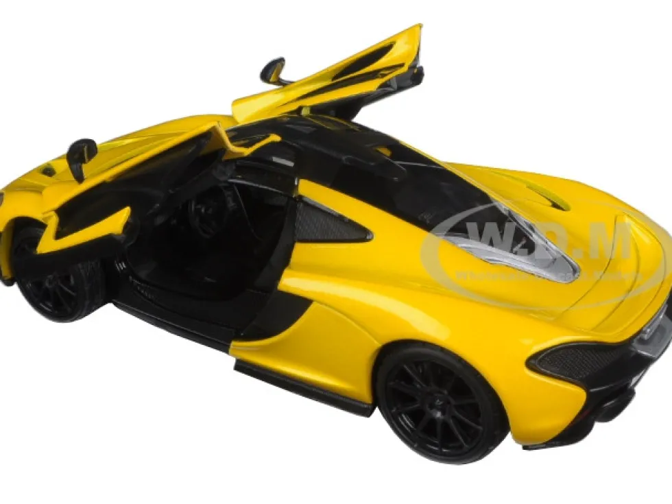 McLaren P1 Yellow 1/24 Diecast Model Car Motormax 79325