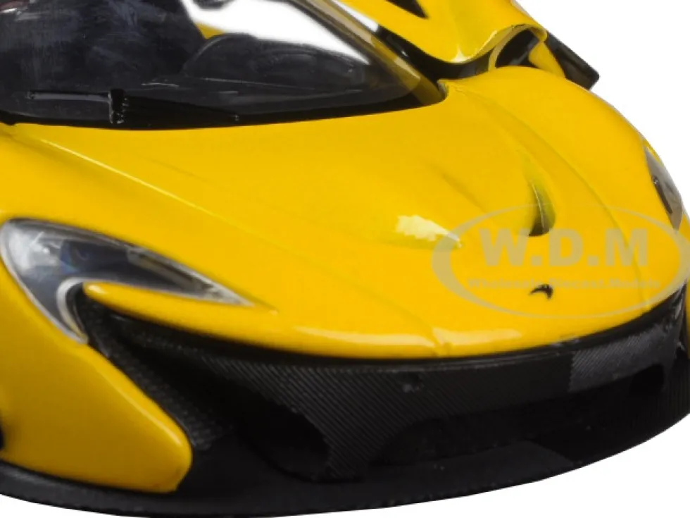 McLaren P1 Yellow 1/24 Diecast Model Car Motormax 79325