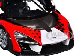 McLaren Senna #22 Black with Red and White Graphics 