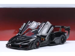 McLaren Senna GTR Onyx Black 1/18 Model Car by Autoart
