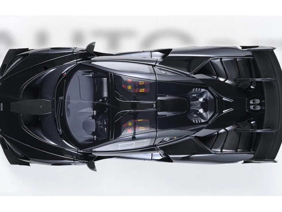 McLaren Senna GTR Onyx Black 1/18 Model Car by Autoart