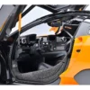 McLaren Senna GTR Orange with Black Top 1/18 Model Car by Autoart