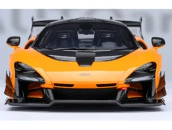 McLaren Senna GTR Orange with Black Top 1/18 Model Car by Autoart