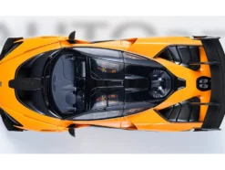 McLaren Senna GTR Orange with Black Top 1/18 Model Car by Autoart