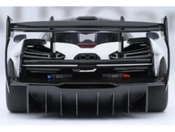 McLaren Senna GTR Silica White with Black Top 1/18 Model Car by Autoart