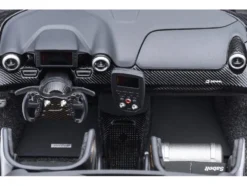 McLaren Senna GTR Silica White with Black Top 1/18 Model Car by Autoart