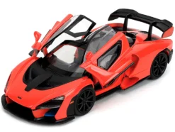 McLaren Senna Red and Black "Fast X" (2023) Movie "Fast & Furious" Series 1/32 Diecast Model Car by Jada