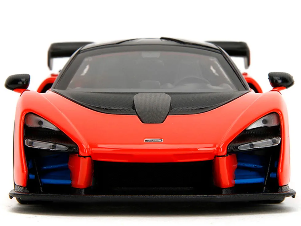 McLaren Senna Red and Black "Fast X" (2023) Movie "Fast & Furious" Series 1/24 Diecast Model Car by Jada