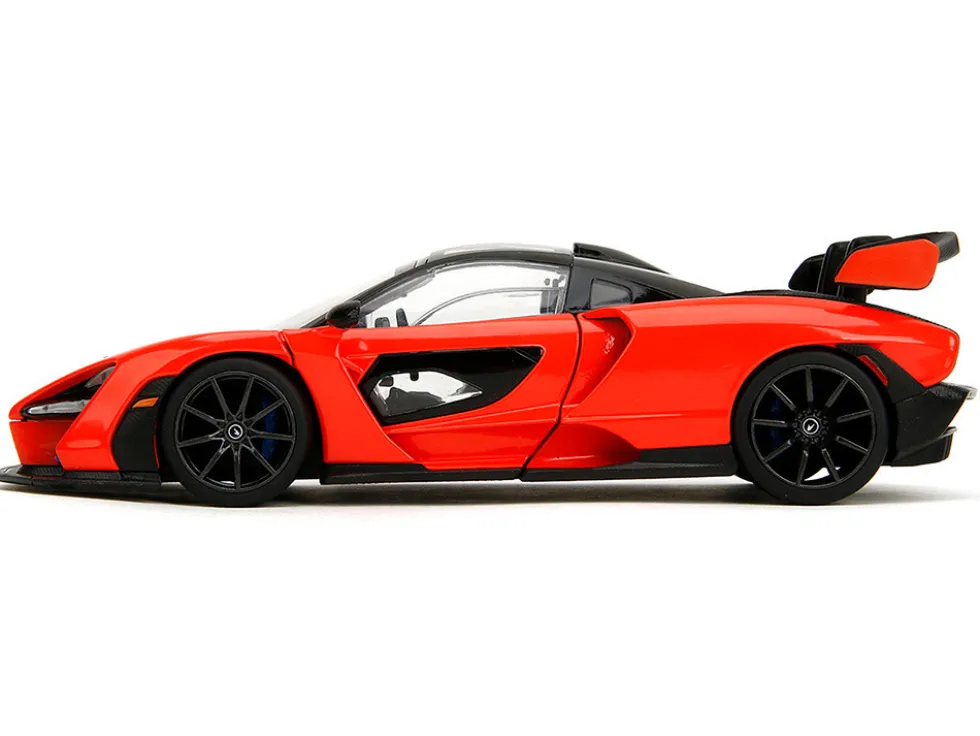 McLaren Senna Red and Black "Fast X" (2023) Movie "Fast & Furious" Series 1/24 Diecast Model Car by Jada