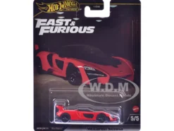 McLaren Senna Red "Fast X" (2023) Movie "Fast & Furious" Series Diecast Model Car by Hot Wheels