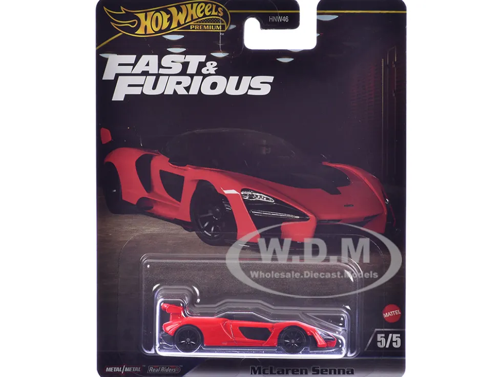 McLaren Senna Red "Fast X" (2023) Movie "Fast & Furious" Series Diecast Model Car by Hot Wheels