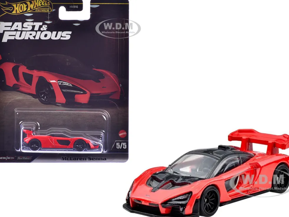 McLaren Senna Red "Fast X" (2023) Movie "Fast & Furious" Series Diecast Model Car by Hot Wheels