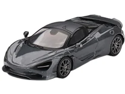 McLaren 750S Saros Gray Limited Edition 1/64 Diecast Model Car by Mini GT