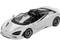 McLaren 750S Spider Cirrus Gray Limited Edition 1/64 Diecast Model Car by Mini GT