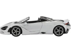 McLaren 750S Spider Cirrus Gray Limited Edition 1/64 Diecast Model Car by Mini GT