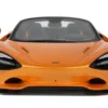 2024 McLaren 750S Spider Orange Metallic 1/18 Model Car by GT Spirit