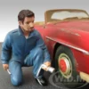 Mechanic Jerry Figure For 1:18 Diecast Model Cars American Diorama 23789