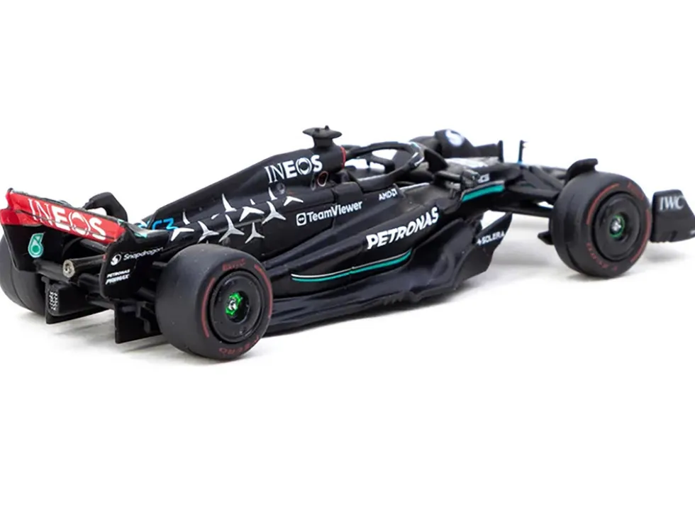 Mercedes-AMG F1 W14 E Performance #63 George Russell 3rd Place Formula One F1 "Spanish GP" (2023) "Global64" Series 1/64 Diecast Model Car by Tarmac Works