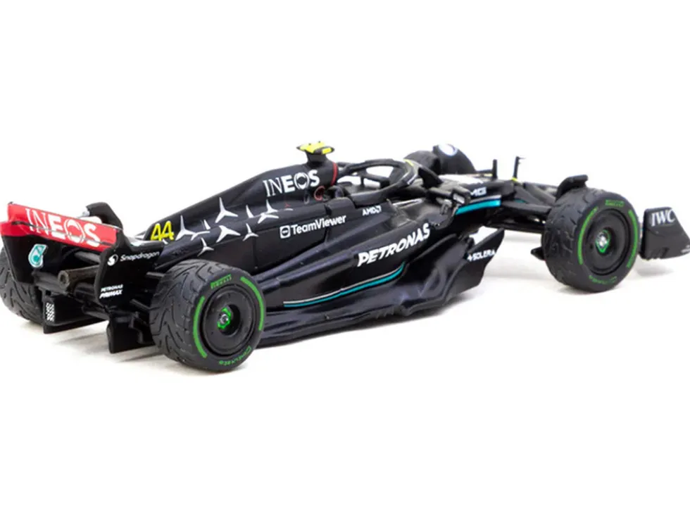 Mercedes-AMG F1 W14 E Performance #44 Lewis Hamilton Formula One F1 "Monaco GP" (2023) "Global64" Series 1/64 Diecast Model Car by Tarmac Works