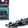 Mercedes-AMG F1 W12 E Performance #44 Lewis Hamilton Formula One F1 "New York Demo Run" (2024) "Global64" Series 1/64 Diecast Model Car by Tarmac Works