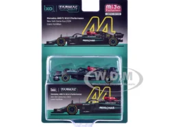 Mercedes-AMG F1 W12 E Performance #44 Lewis Hamilton Formula One F1 "New York Demo Run" (2024) "Global64" Series 1/64 Diecast Model Car by Tarmac Works