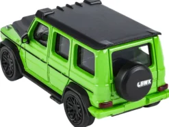 Mercedes-AMG G 63 LBWK Alien Green Matt Black LB Performance 1/64 Diecast Model Car Paragon PA-55166