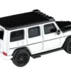 Mercedes AMG G63 Liberty Walk Wagon White Black Hood Top 1/64 Diecast Model Car Paragon Models PA-55161