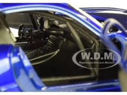 Mercedes AMG GT3 Bright Blue 1/24 Diecast Model Car Motormax 73386