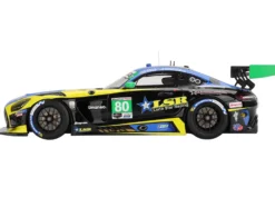 Mercedes-AMG GT3 EVO #80 Scott Andrews - Ralf Aron - Eric Filgueiras - Dan Knox "Lone Star Racing" IMSA "24 Hours of Daytona" (2025) 1/18 Model Car by Top Speed